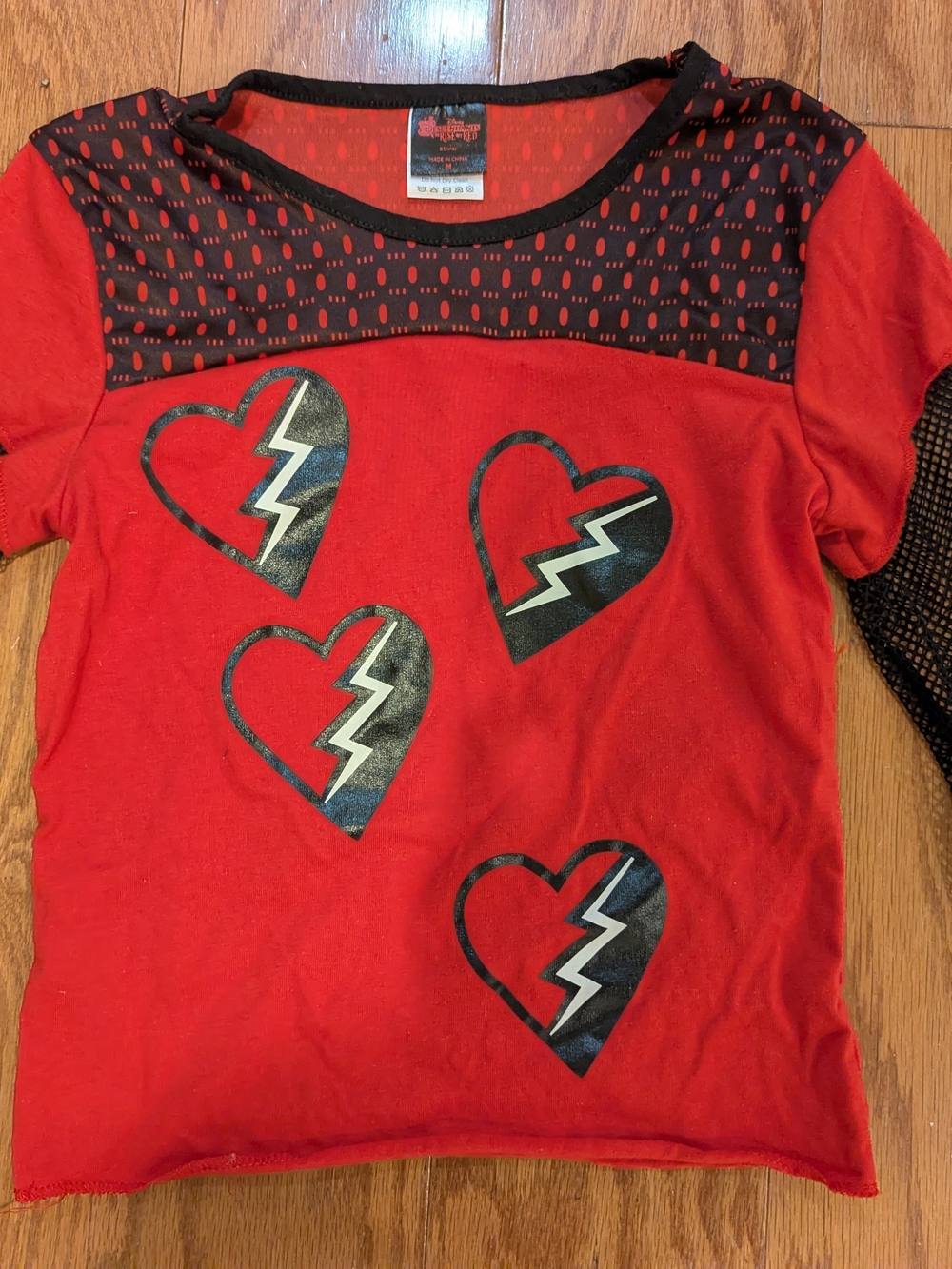 Disney Red / Queen Of Hearts Kids Top